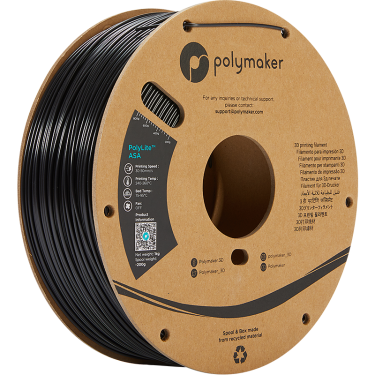 Polymaker PolyLite ASA - Black - 1.75mm - 1kg